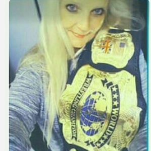 World Heavyweight champion wrestling belt